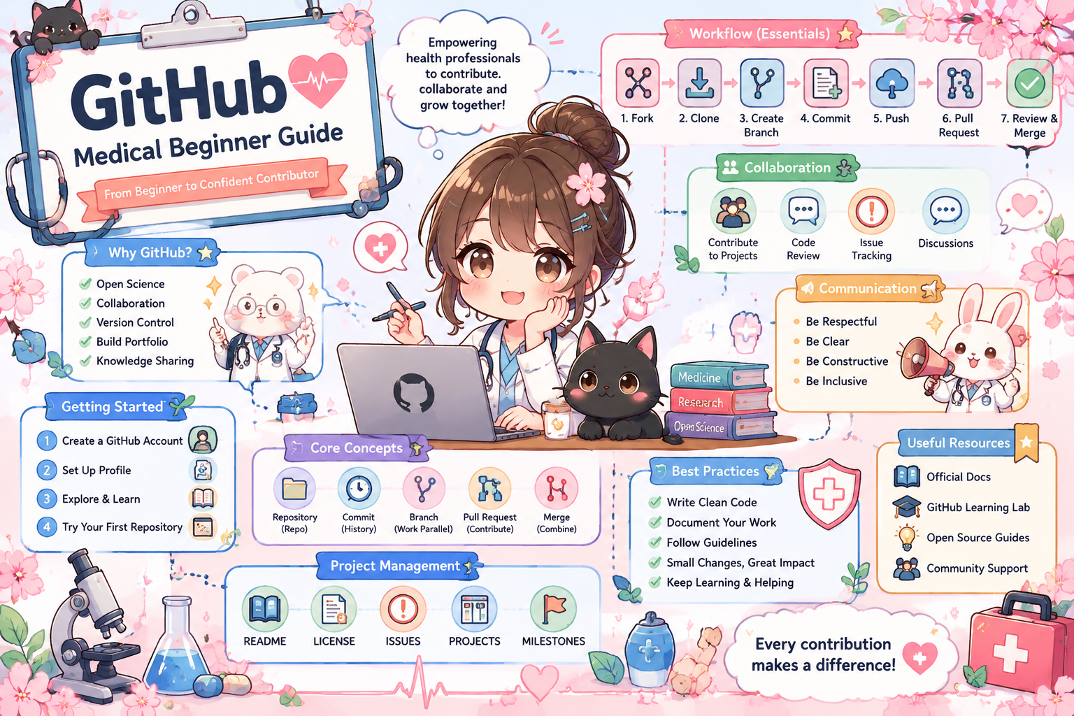 GitHub 医护人员入门指南